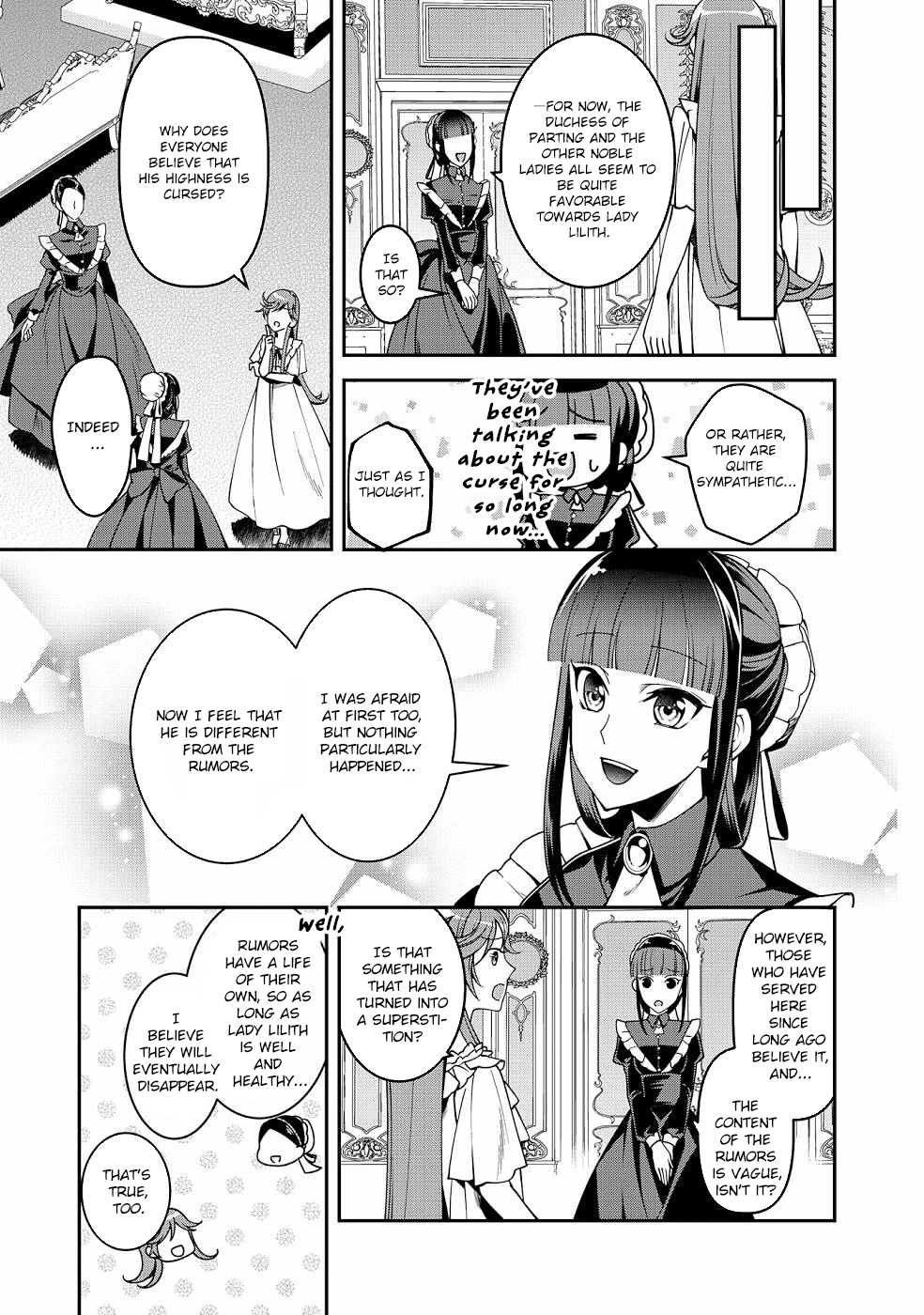 Crimson Shinigami suffered from sleeping princess Chapter 15 Page 15